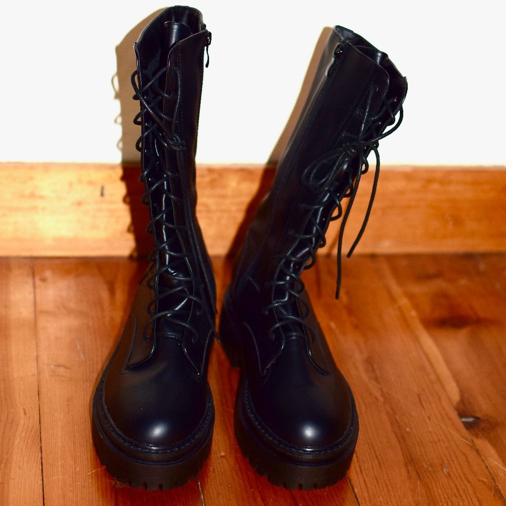 Combat Boots from Nasty Gal!